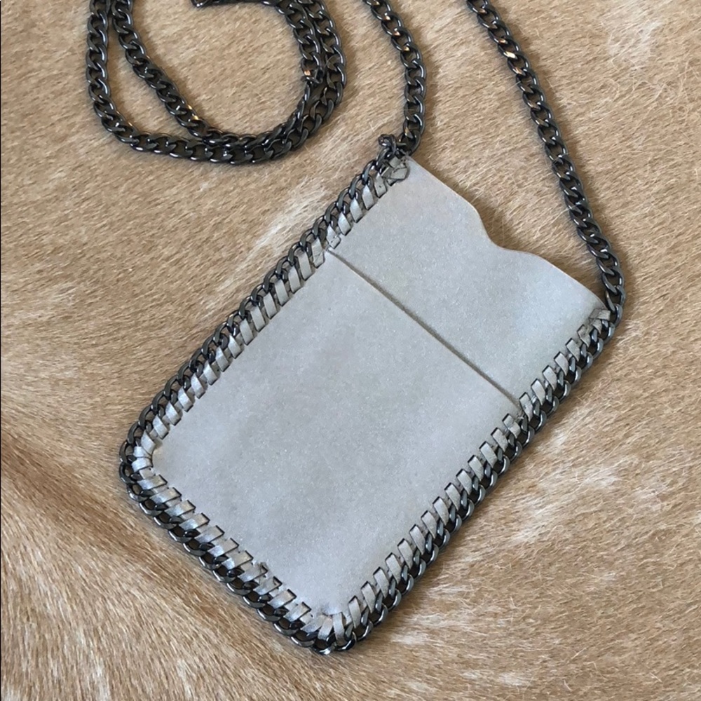 COPY - Metallic Chain Décor Mini Crossbody Bag